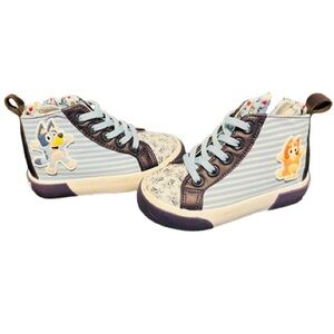 Toddlers High-Top Bluey Sneakers